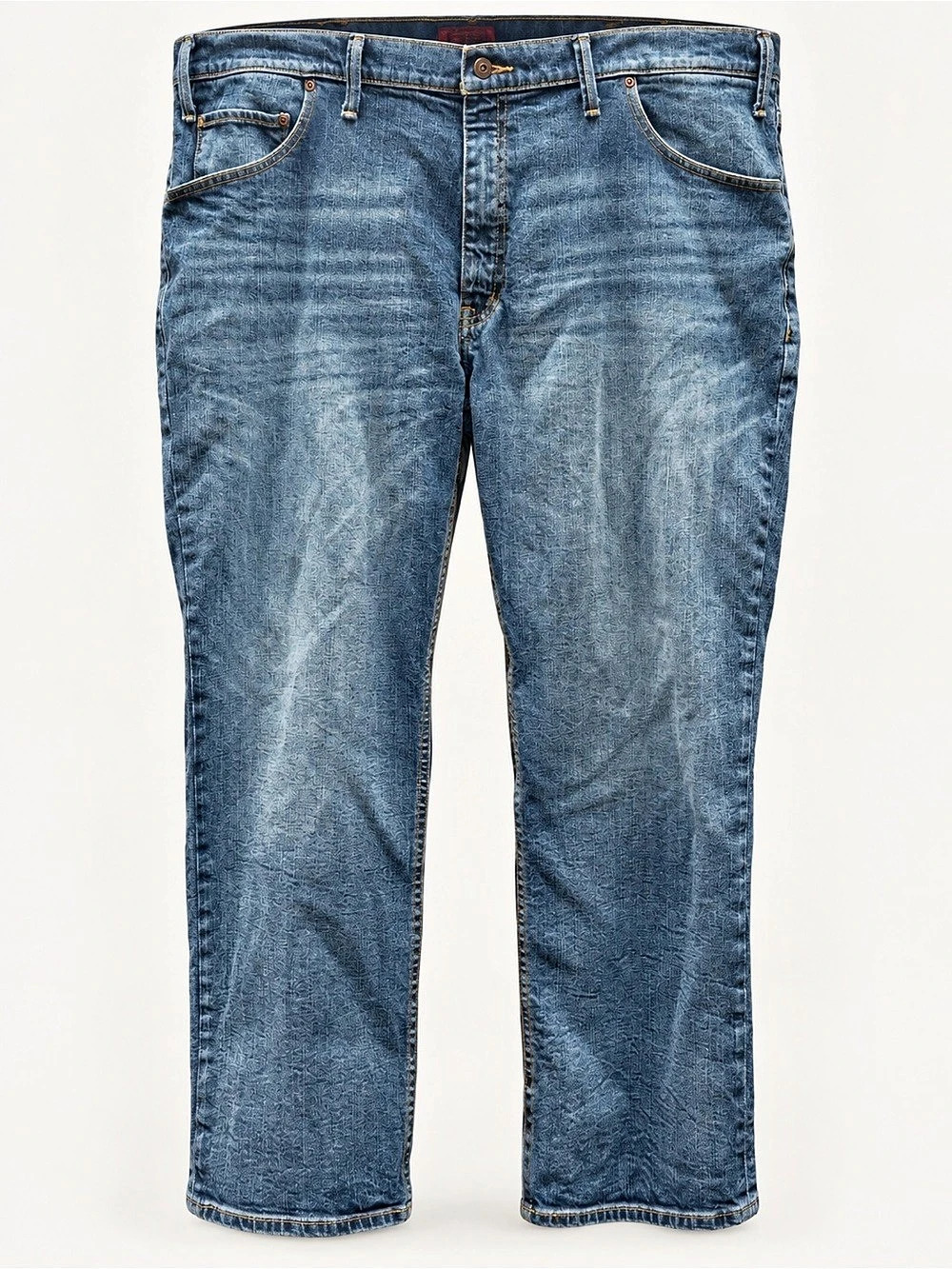 The Foundry Athletic Fit Stretch Jeans Men’s 48x30 Blue Denim